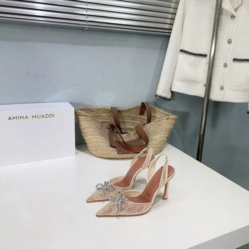 Amina Muaddi Sandals Vibrant 13112