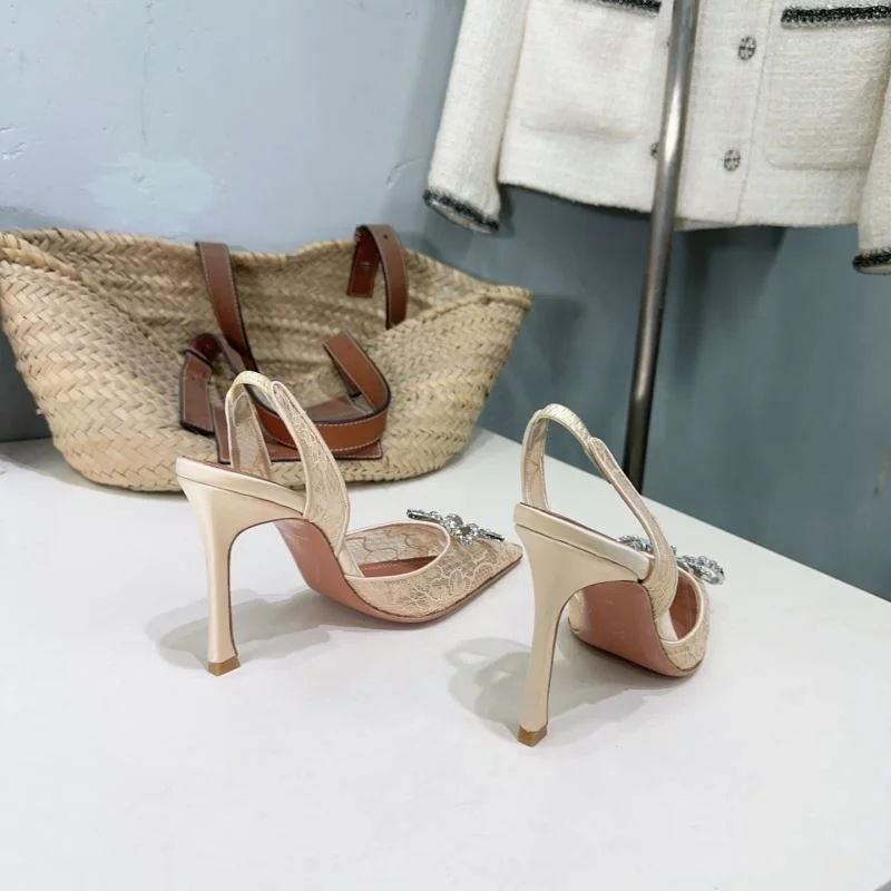 Amina Muaddi Sandals Vibrant 13112