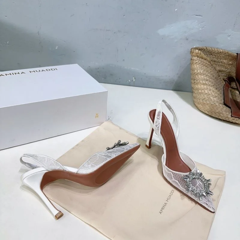 Thermal Amina Muaddi Sandals 13106
