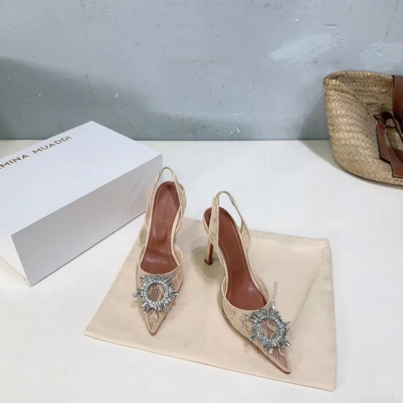 Packable Amina Muaddi Sandals 13100