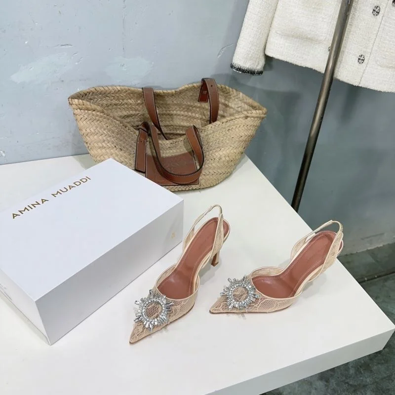 Packable Amina Muaddi Sandals 13100