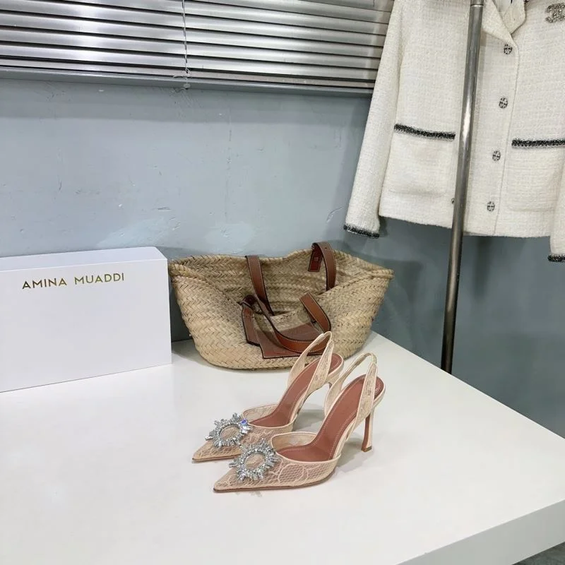 Packable Amina Muaddi Sandals 13100