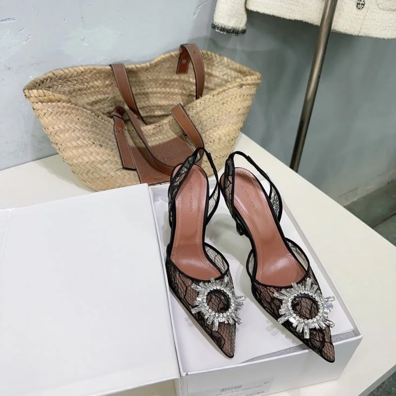 Minimalist Amina Muaddi Sandals 13099