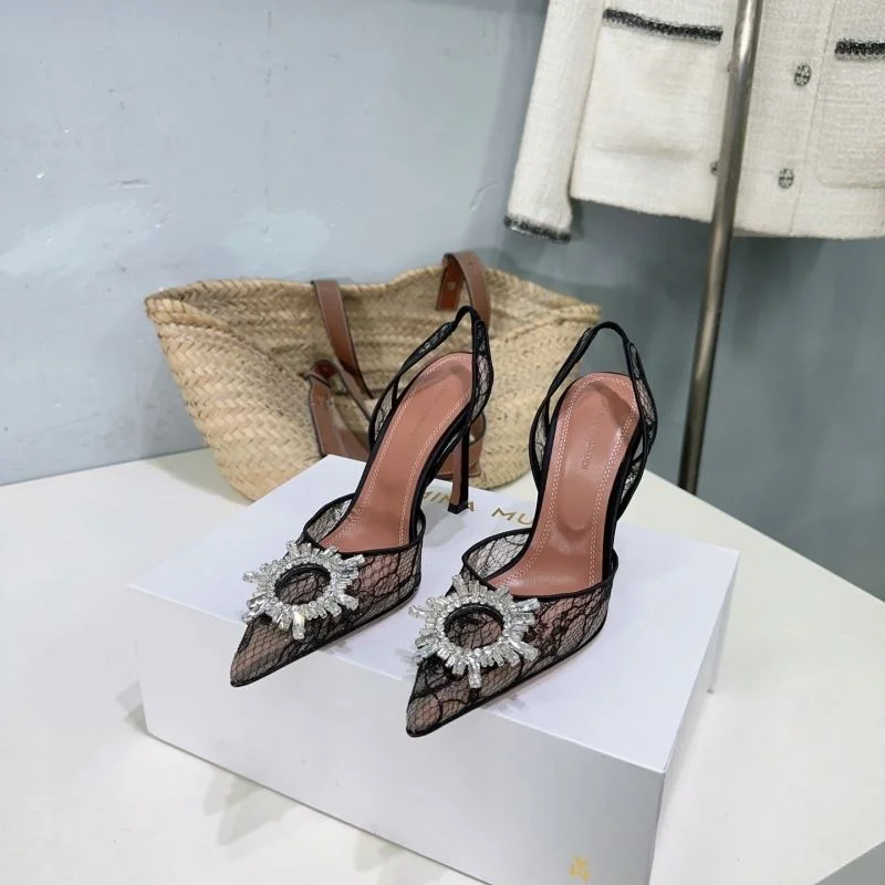 Minimalist Amina Muaddi Sandals 13099