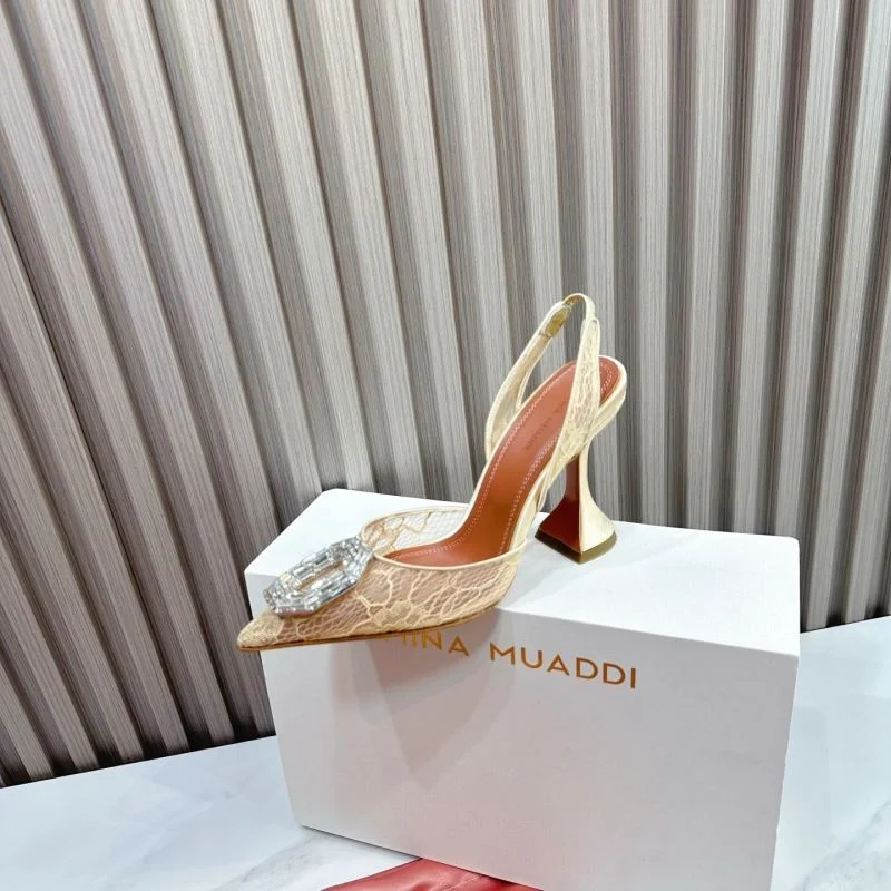 Trendy Amina Muaddi Sandals 13096