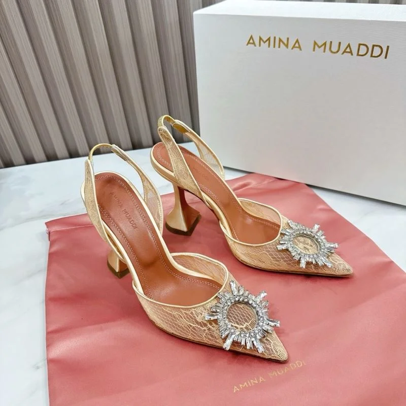 Cozy Amina Muaddi Sandals 13095