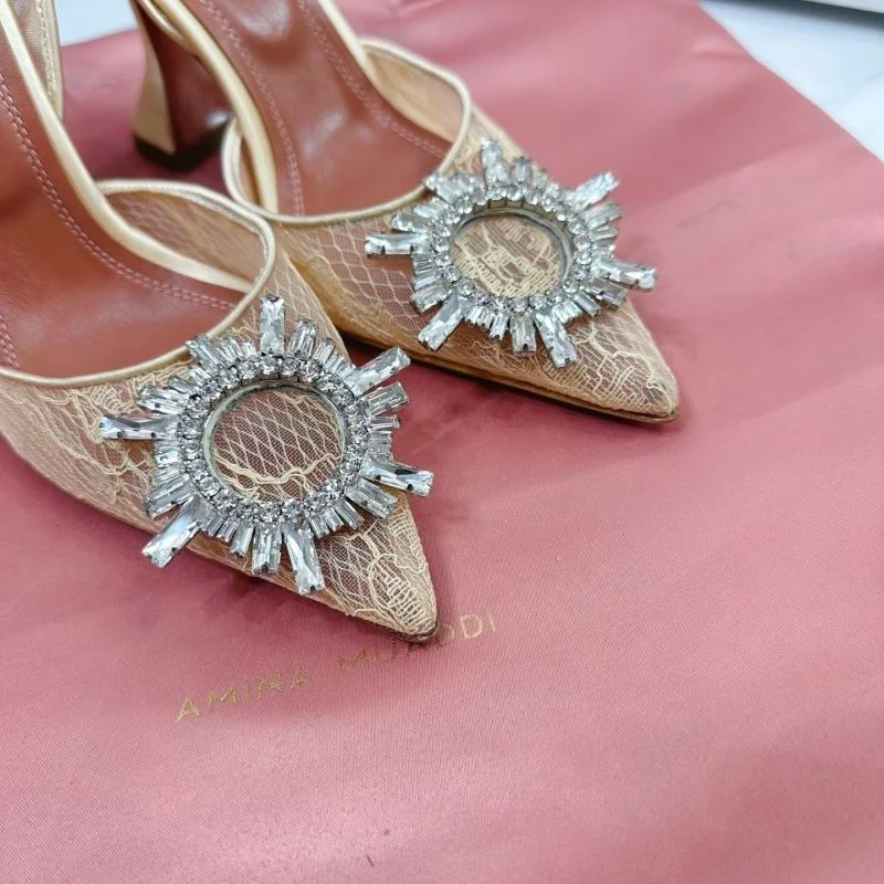 Cozy Amina Muaddi Sandals 13095