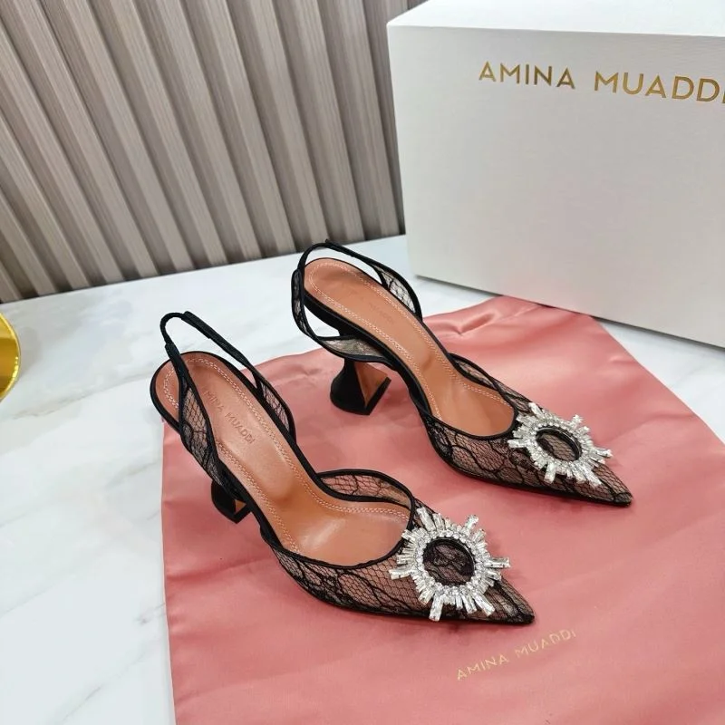 Functional Amina Muaddi Sandals 13098