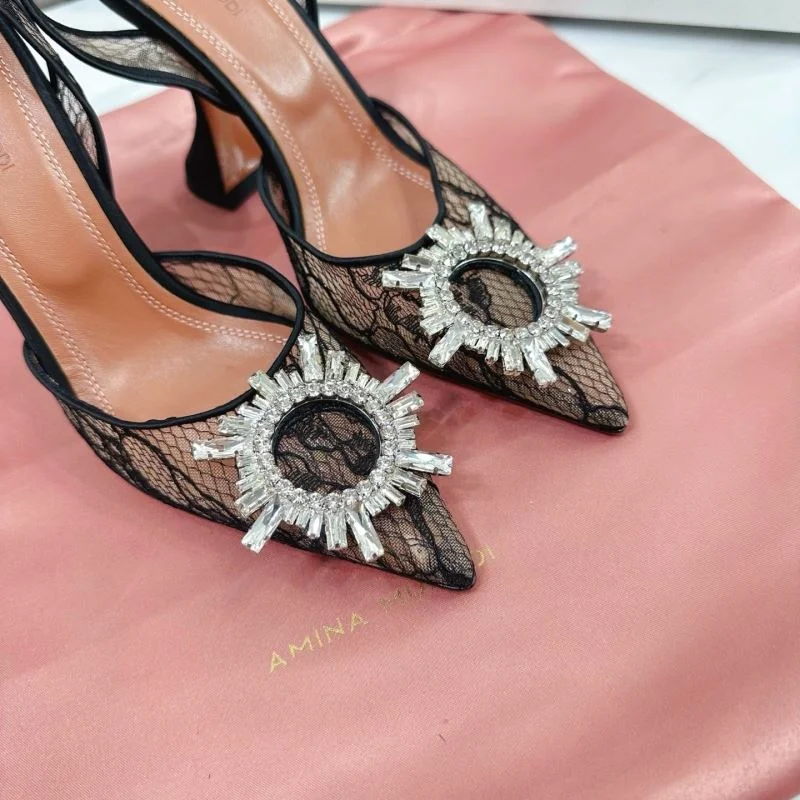 Functional Amina Muaddi Sandals 13098