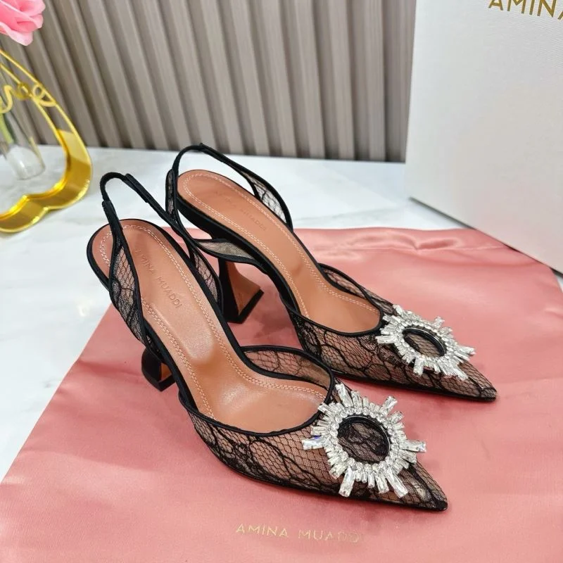 Functional Amina Muaddi Sandals 13098