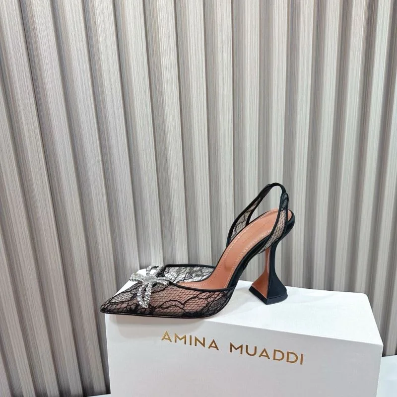 Trendsetting Amina Muaddi Sandals 13087