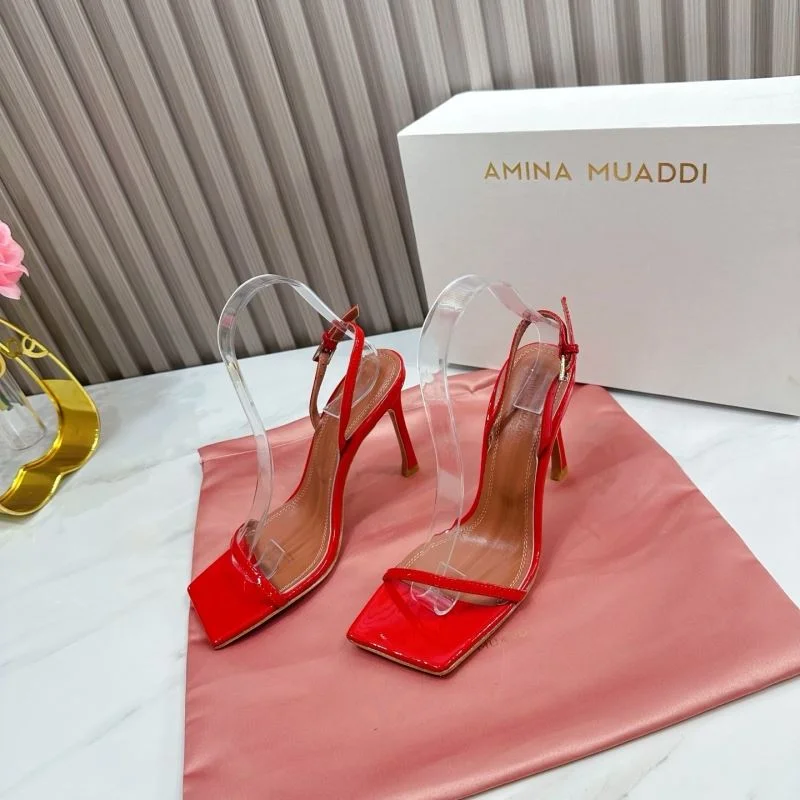 RelaxedFit Amina Muaddi Sandals 13088