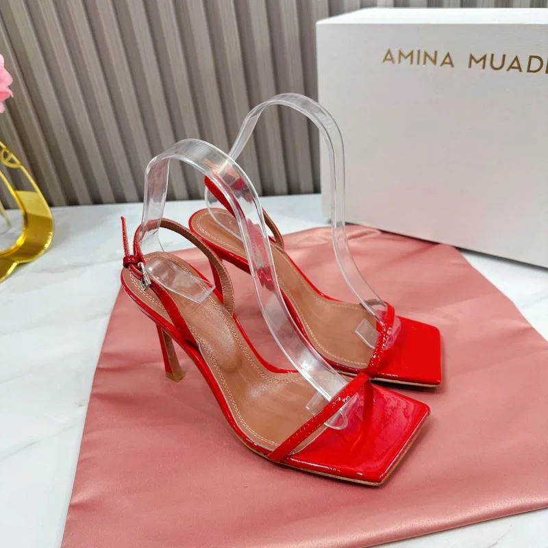 RelaxedFit Amina Muaddi Sandals 13088