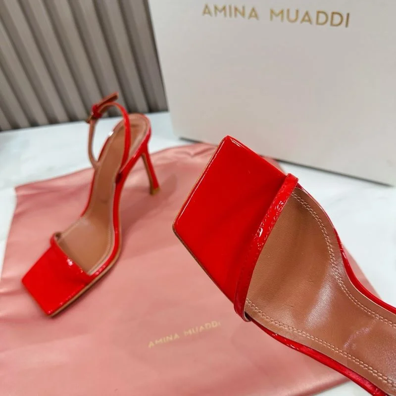 RelaxedFit Amina Muaddi Sandals 13088