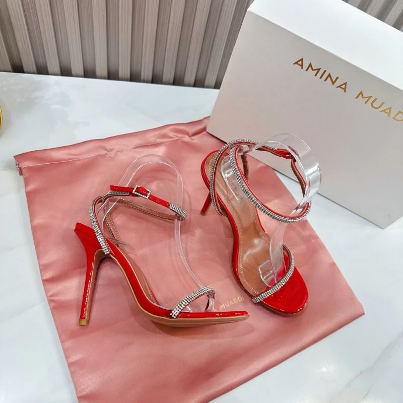 Amina Muaddi Sandals Trendy 13084