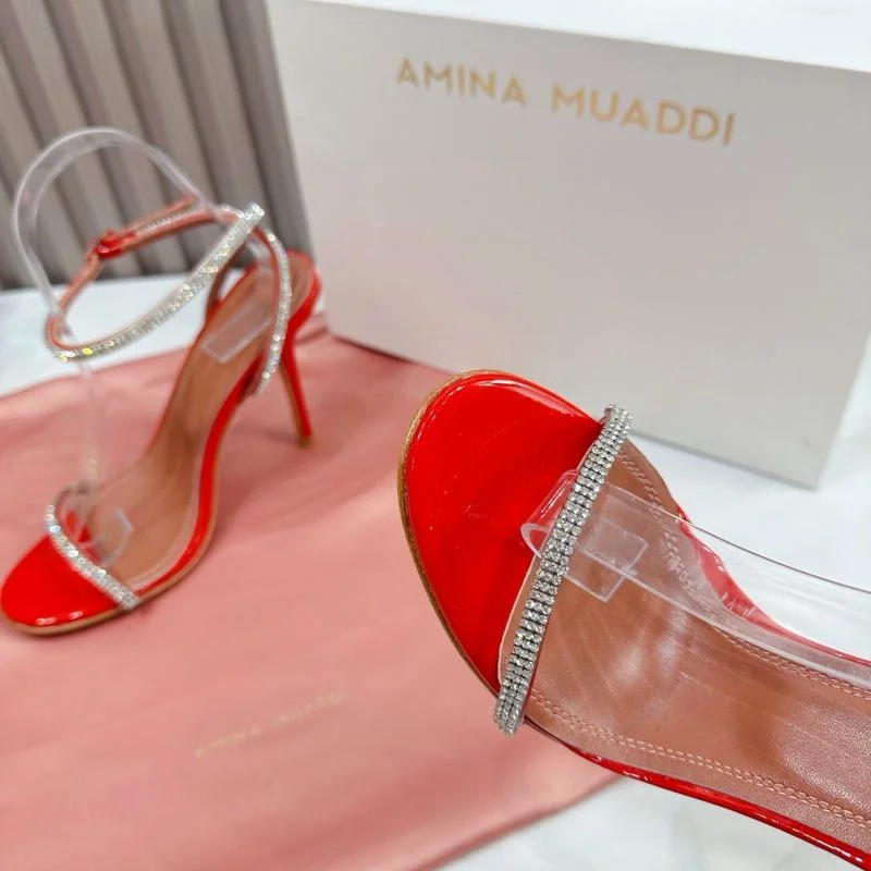 Amina Muaddi Sandals Trendy 13084