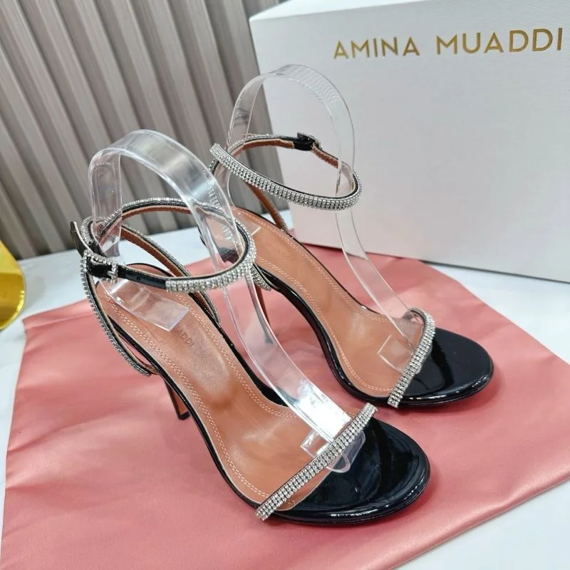 SunProtective Amina Muaddi Sandals 13076