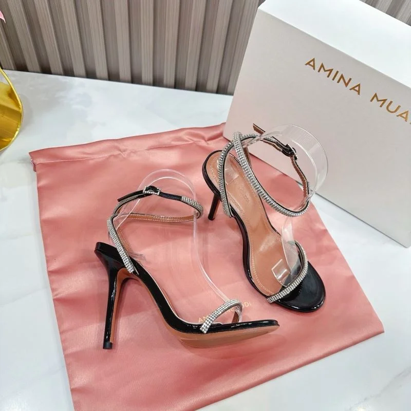 SunProtective Amina Muaddi Sandals 13076