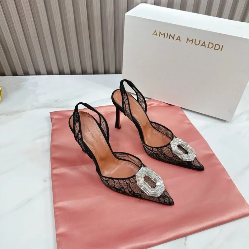 Unisex Amina Muaddi Sandals 13081