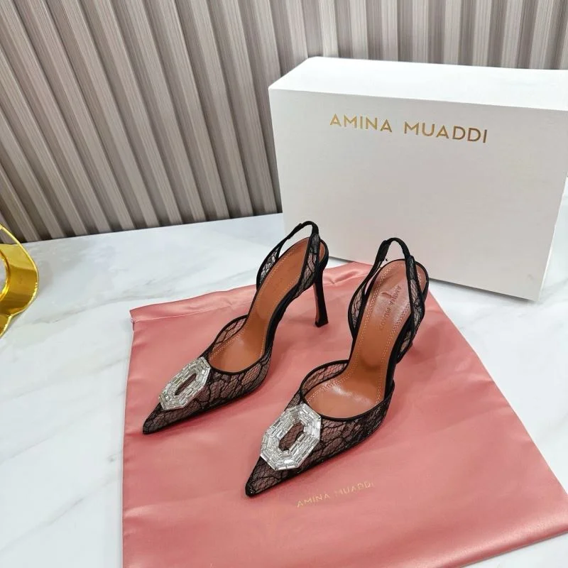 Unisex Amina Muaddi Sandals 13081