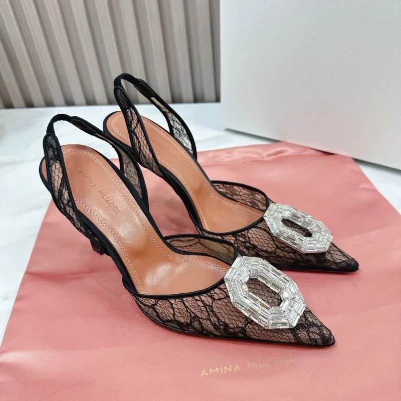 Unisex Amina Muaddi Sandals 13081