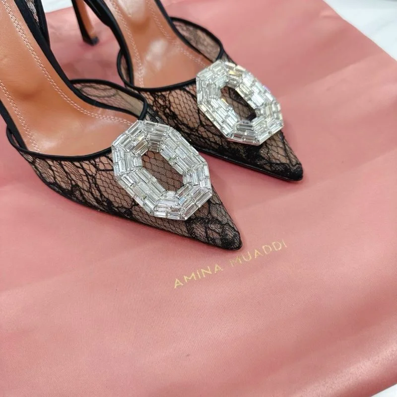 Unisex Amina Muaddi Sandals 13081