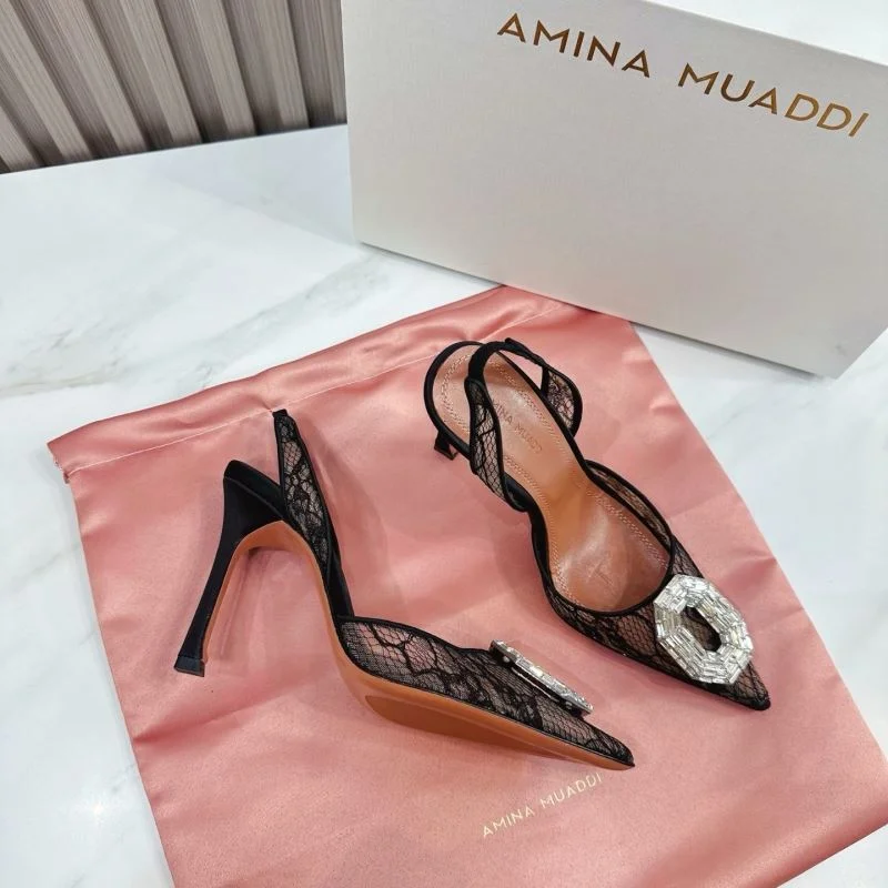 Unisex Amina Muaddi Sandals 13081