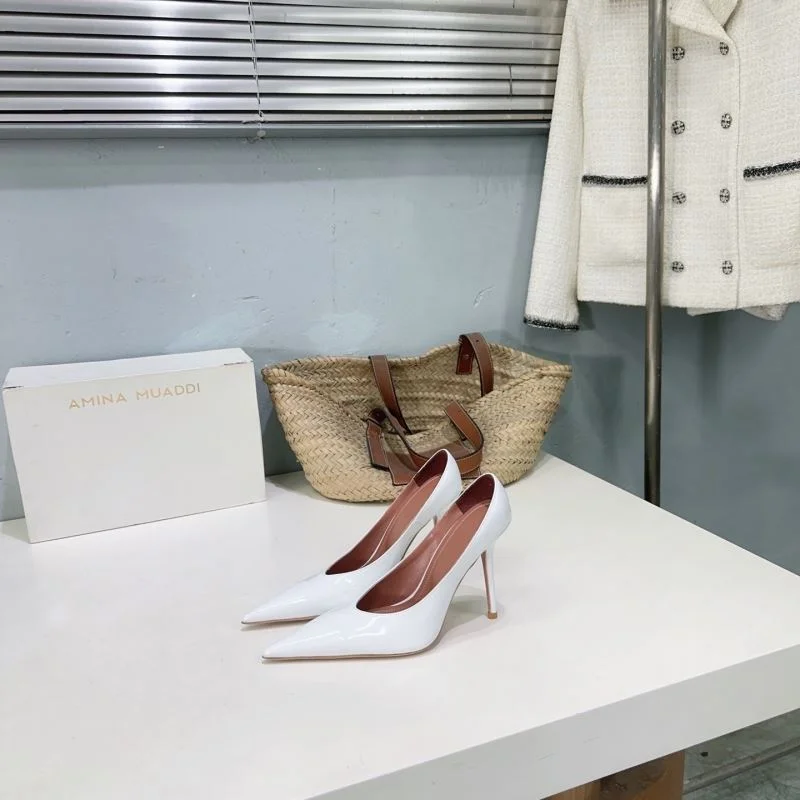 Bright Amina Muaddi Shoes 13062