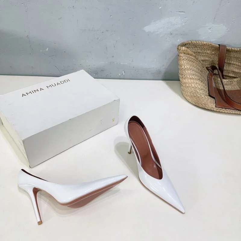 Bright Amina Muaddi Shoes 13062