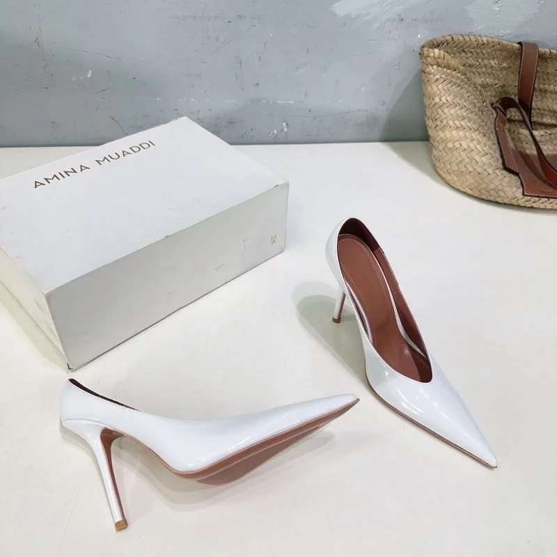 Bright Amina Muaddi Shoes 13062