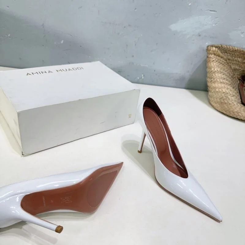 Bright Amina Muaddi Shoes 13062