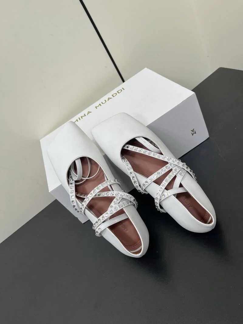 Amina Muaddi Shoes Durable 6949