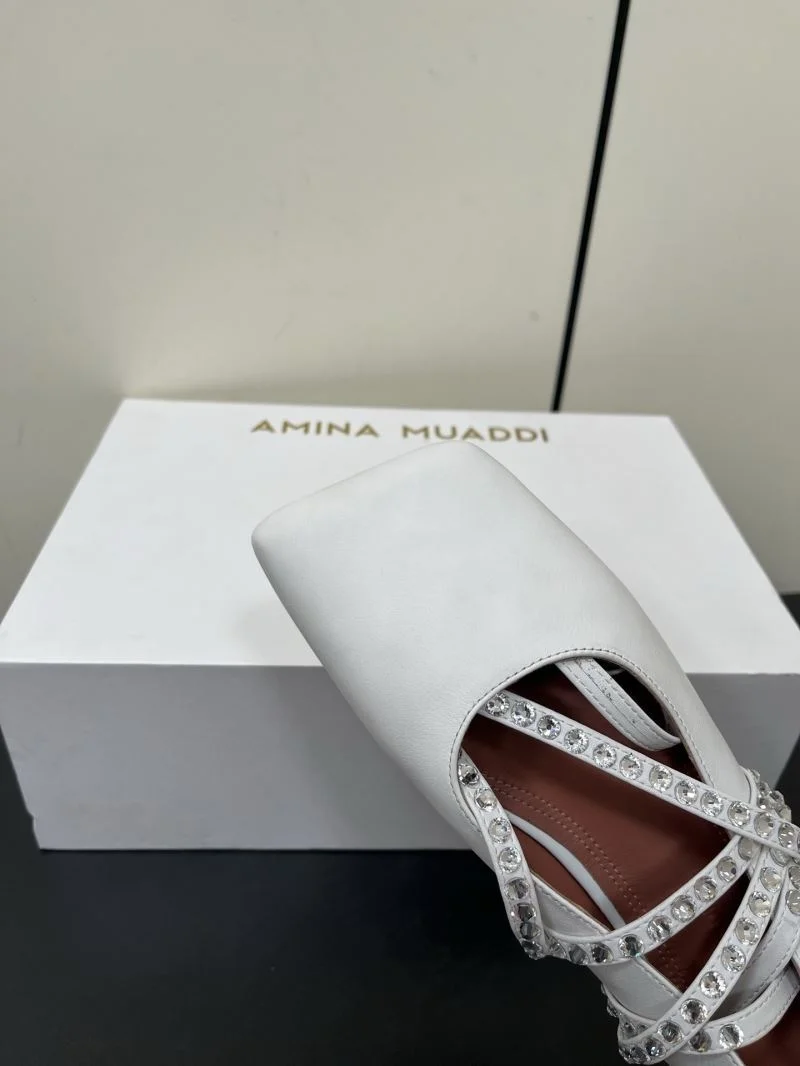 Amina Muaddi Shoes Durable 6949