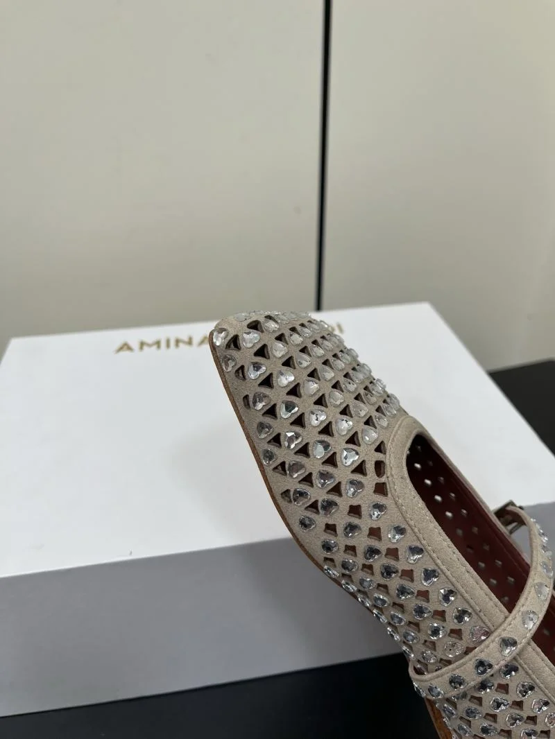 Packable Amina Muaddi Shoes 6955