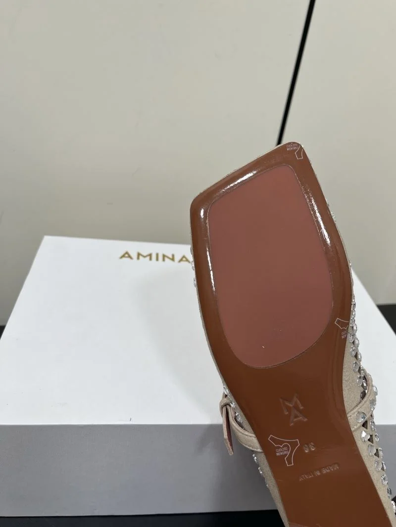 Packable Amina Muaddi Shoes 6955