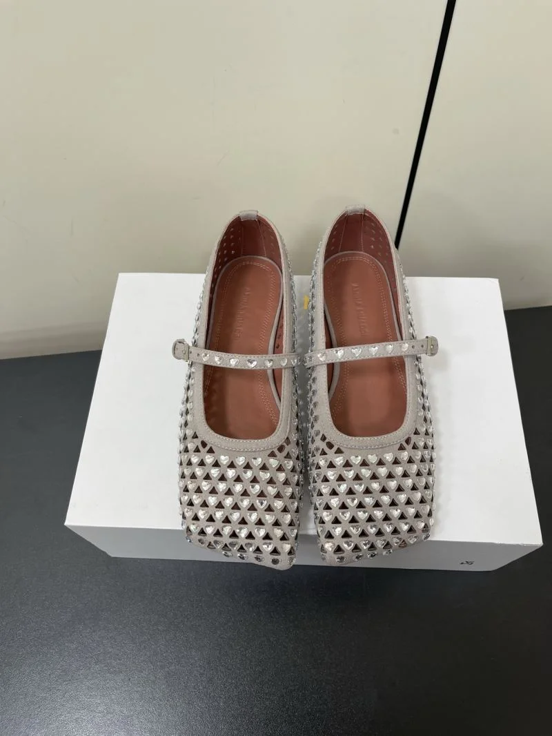Breathable Amina Muaddi Shoes 6933