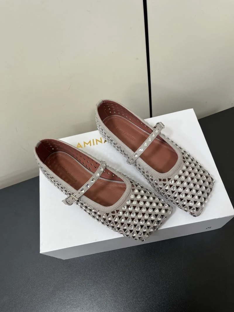 Breathable Amina Muaddi Shoes 6933