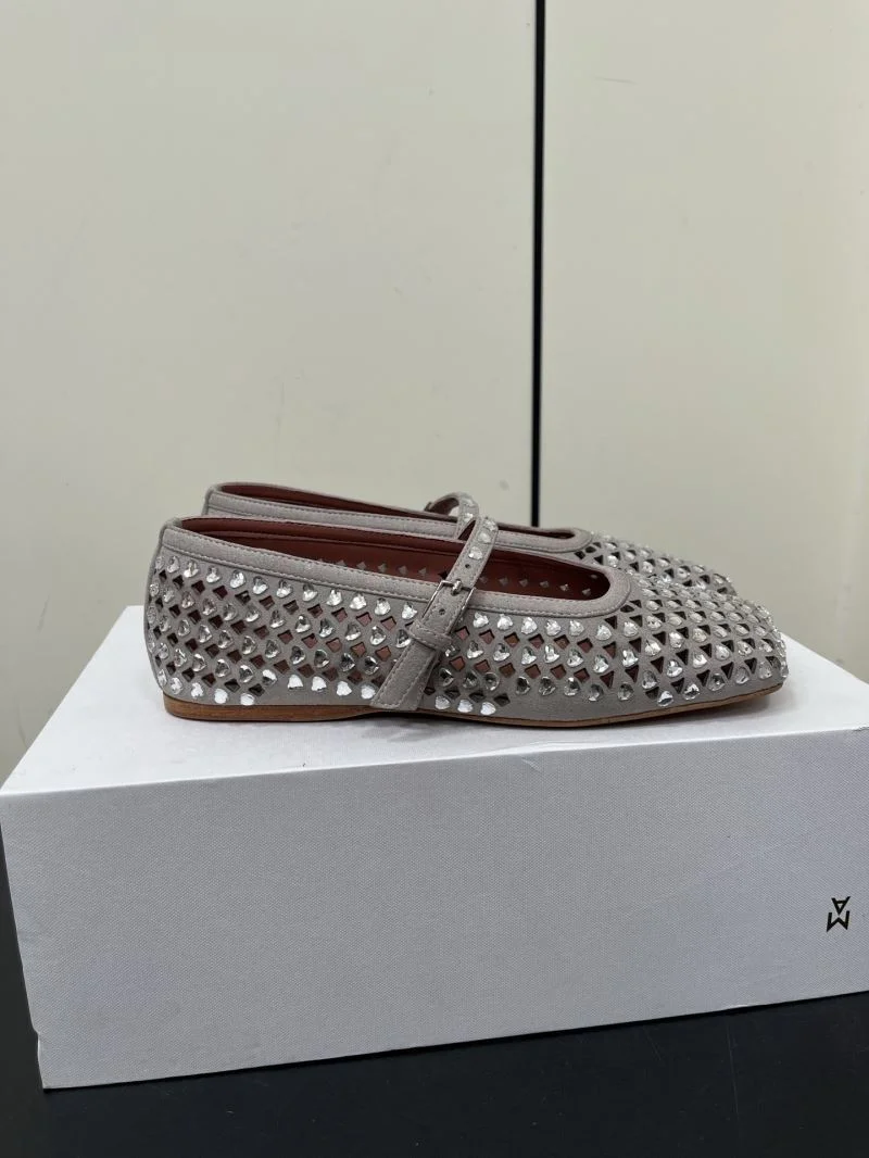 Breathable Amina Muaddi Shoes 6933