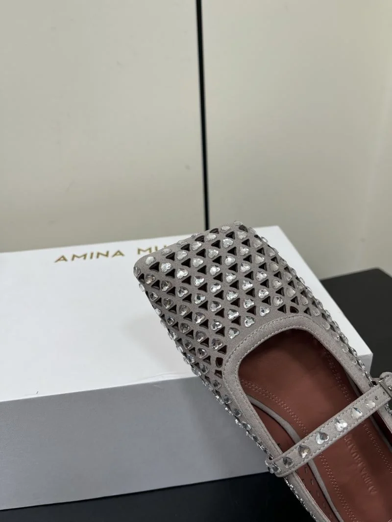 Breathable Amina Muaddi Shoes 6933