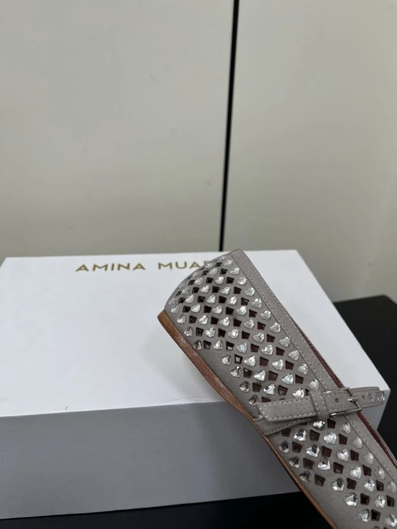 Breathable Amina Muaddi Shoes 6933
