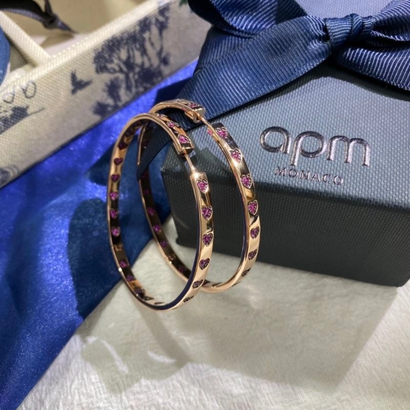 Comfortable Apm Earrings 215288