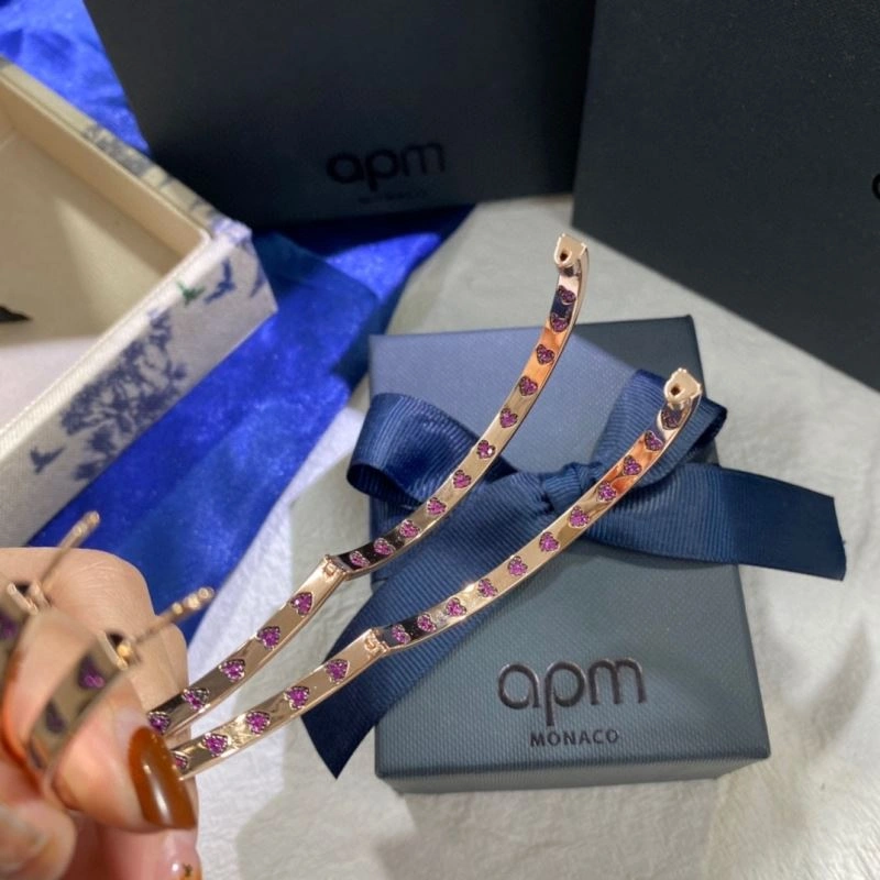Comfortable Apm Earrings 215288