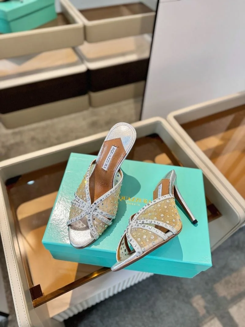 Vibrant Aquazzura Sandals 13069