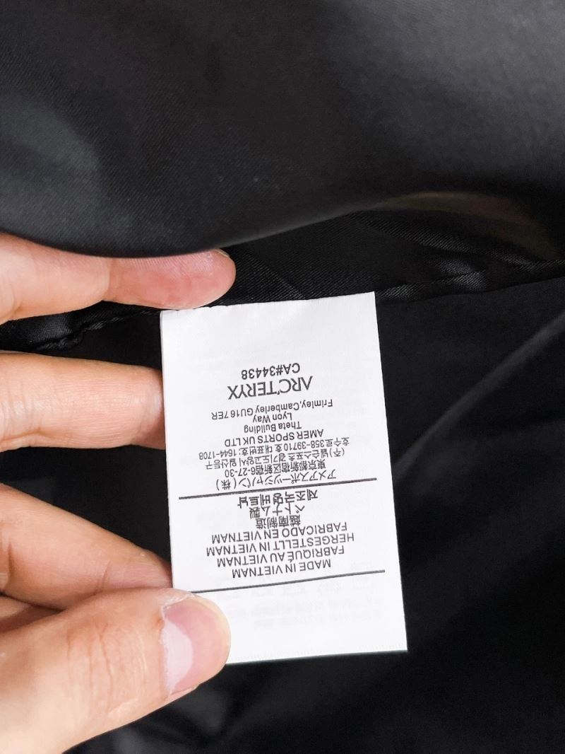 Arcteryx Outwear Minimalist 159821