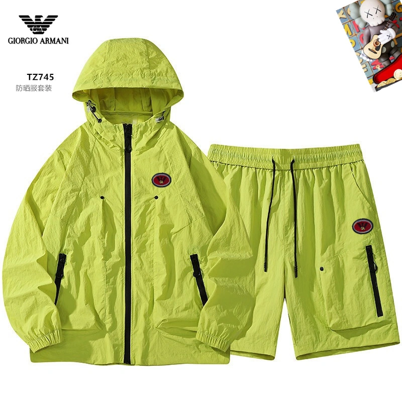 Upgraded Armani Short Suits 95421