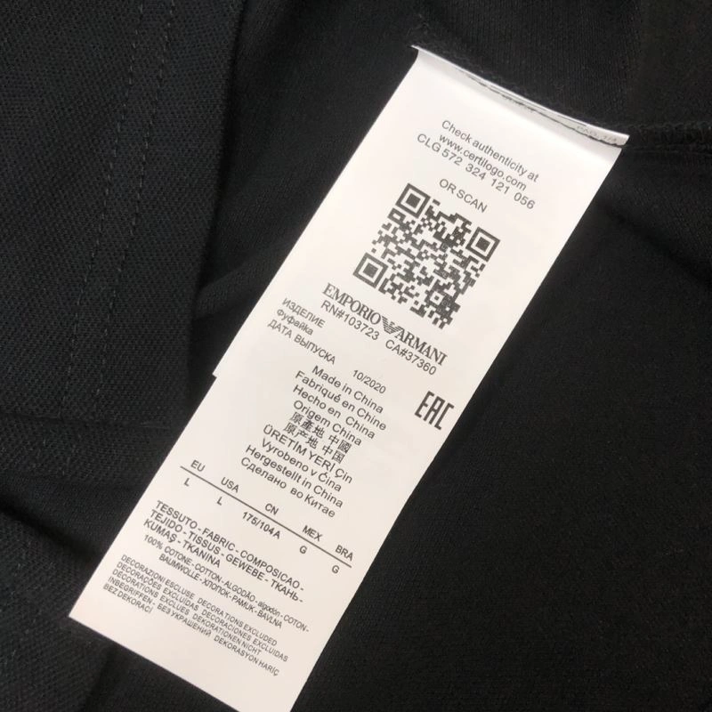 Armani T-Shirts Neat 96227