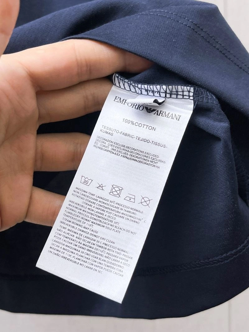 Armani T-Shirts SunProtective 95595
