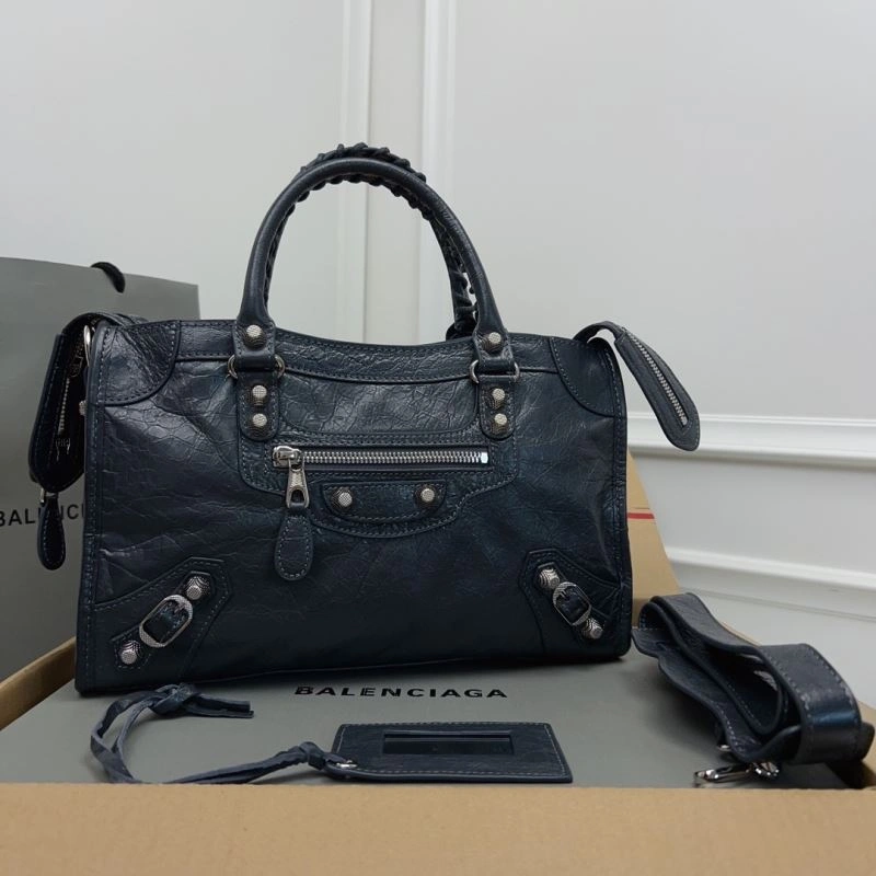 MultiPurpose Balenciaga   Gold City S D.Pink - Cracked Lambskin Handbag 78362