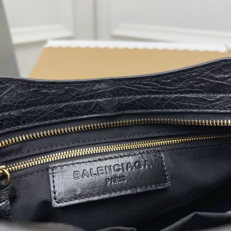 Balenciaga   Gold City S D.Pink Cracked Leather Bag - Italian Luxury Bold 78336