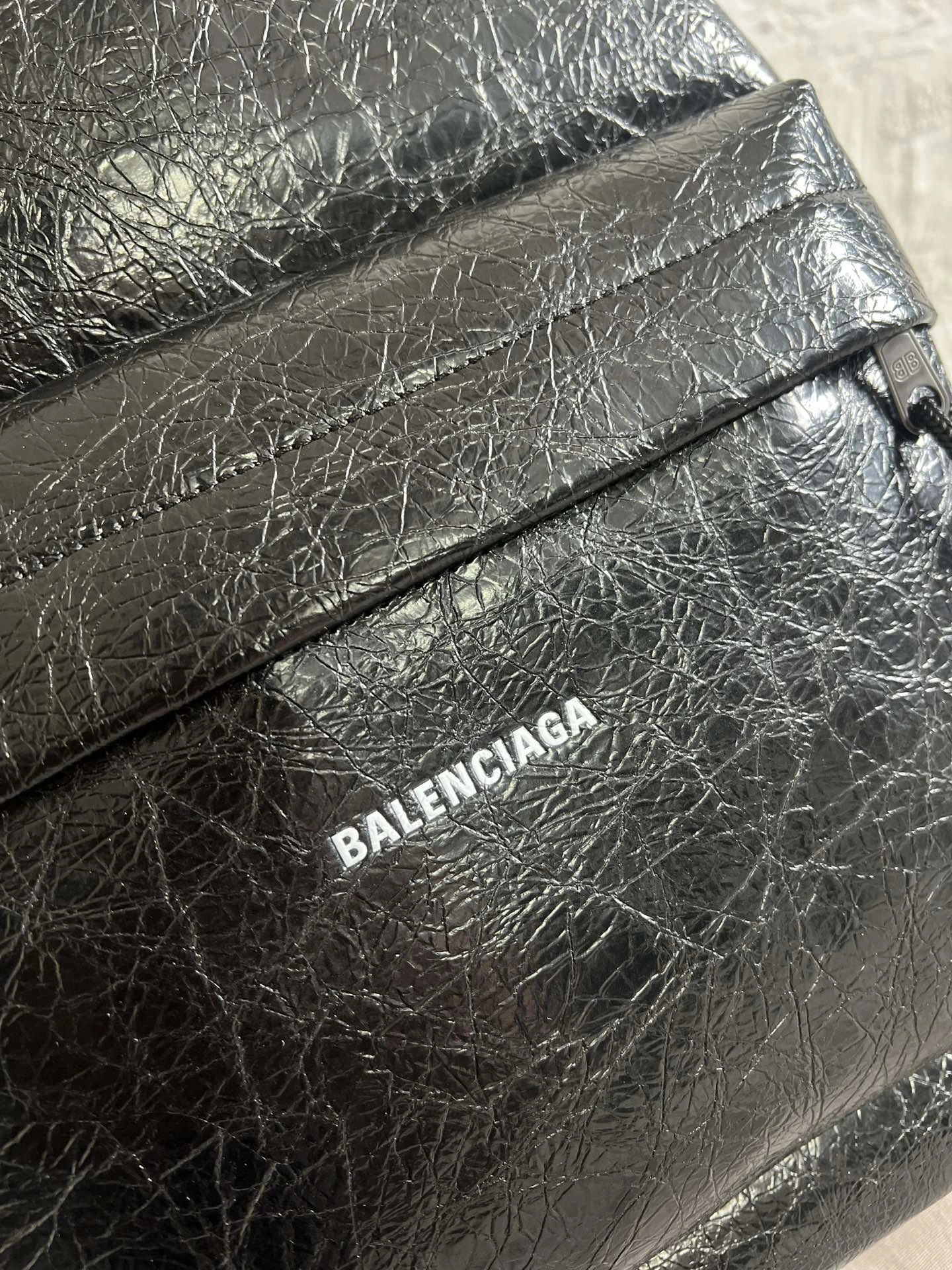 Unique Balenciaga 18SS Calfskin Plain Backpack -  Travel Essential 61060